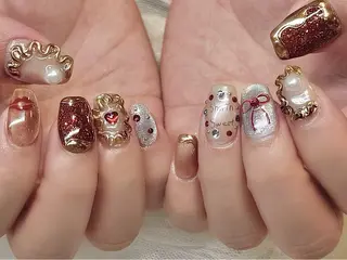 ネイル 新井 ひなののネイルデザイン