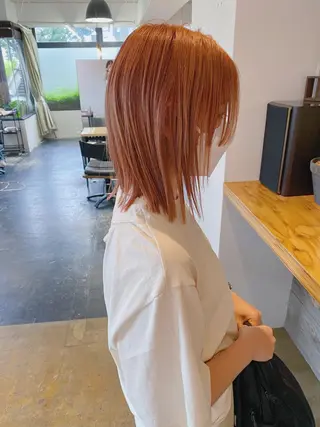 ミディアム en:s【新潟万代】 🌈川瀬瑠那のヘアスタイル