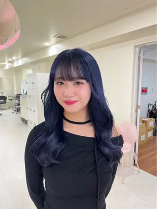 ロング カラー 💟RINNA 艶カラー💟のヘアスタイル