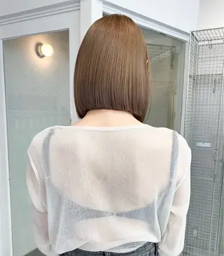 ミディアム cashel/kishaba所属・大園 莞奈のヘアスタイル