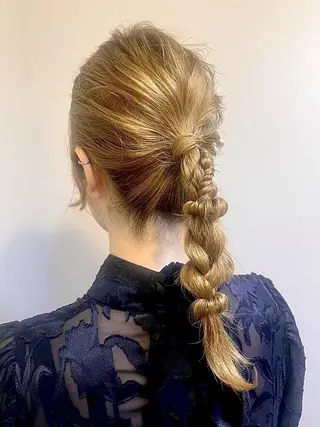 ヘアアレンジ 🤍ヘアセット.ヘア アレンジ湯山詩織🤍のヘアスタイル