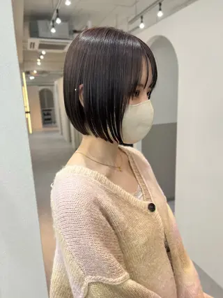 ショート カラー ボブ& 髪質改善FUMIYAのヘアスタイル