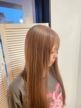 ロング GLITTER赤塚店所属・GLITTER ハイ トーン🎀北野佑季のヘアスタイル