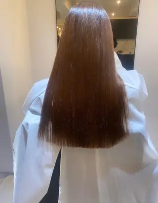 ロング パーマ riria/ボブ /ブラウンカラー🎀のヘアスタイル