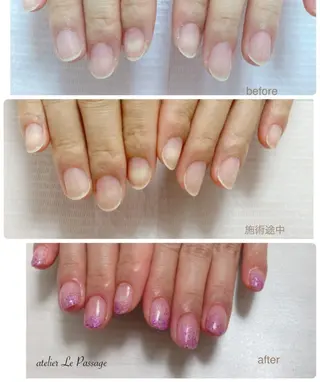 ネイル Atelier Le Passage所属・h nakatsukaのネイルデザイン