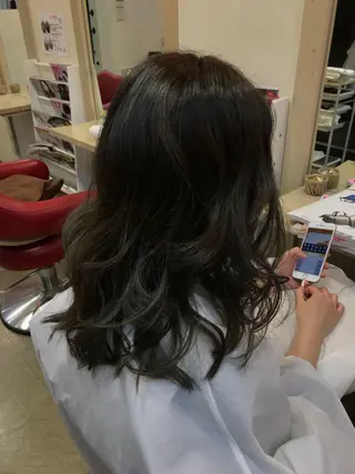 ロング ささき まさとのヘアスタイル