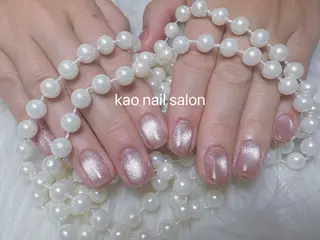 ネイル kao nail マグネット/長さだしのネイルデザイン