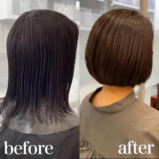 ミディアム カラー パーマ ヘアアレンジ メンズ キッズ マツエク・マツパ sara 荒井店のヘアスタイル