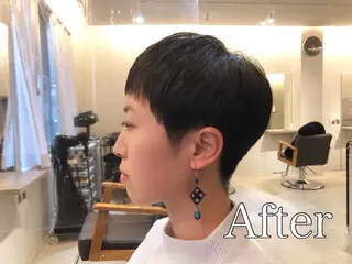 ショート ✂ショート・ボブ専門 顔型診断✂奥田裕仁のヘアスタイル