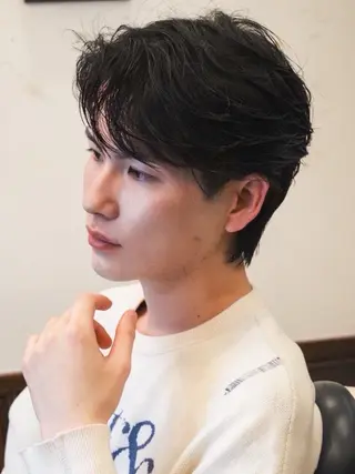 メンズ 飯田 美海のヘアスタイル