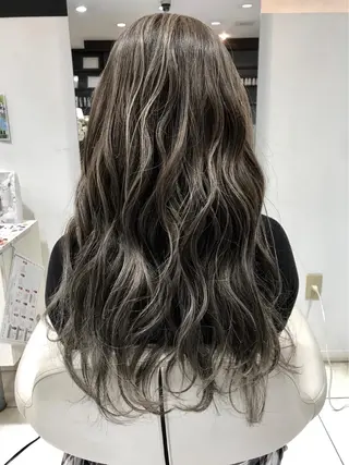 ロング カラー ケンジアネッタ Men'sのヘアスタイル