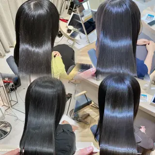 ロング men'ssalon Zina天神所属・✨髪質改善/顔周りカ ット/縮毛矯正✨三隅のヘアスタイル