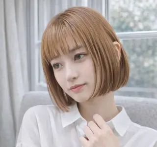 ショート 【3月限定】 ショート　岡　那輝のヘアスタイル