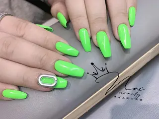 ネイル 長さだし専門店 M2　rikaのネイルデザイン