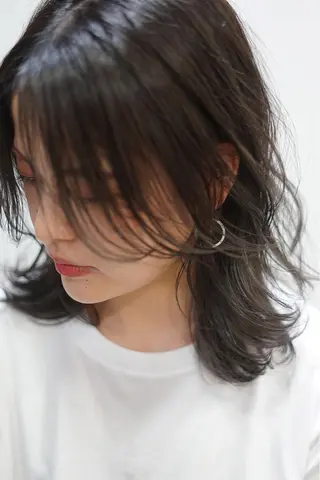 ミディアム カラー 永野 正芳のヘアスタイル