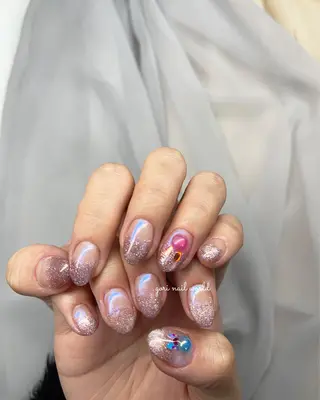 ネイル 𝐠𝐨𝐫𝐢 𝐧𝐚𝐢𝐥のネイルデザイン