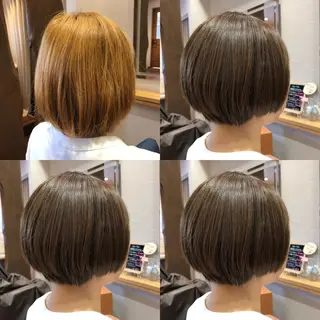 ショート カラー SALOWIN神戸三宮店所属・【美髪を叶える】中谷 彰宏（アキ)のヘアスタイル