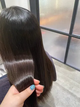 カラー mitbytreeセンター北所属・透明感カラー/ カット🎀あつこ🎀のヘアスタイル