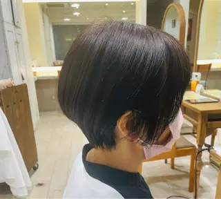 ショート すげさやか ✨メンズカットパーマのヘアスタイル