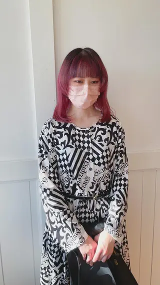 ミディアム カラー 吉田 浩太郎のヘアスタイル