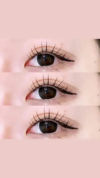 マツエク・マツパ 京都レイヤーカット うえひのヘアスタイル