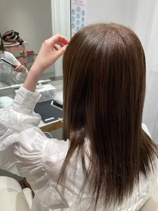 カラー 顔周り/透明感カラー /韓国ヘア/TAKUのヘアスタイル