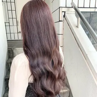 ロング カラー ✨️美髪矯正×似合わ せ艶カラー✨藤田透のヘアスタイル