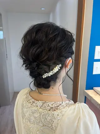 ロング カラー ヘアアレンジ 店長/ 加藤 流菜のヘアスタイル