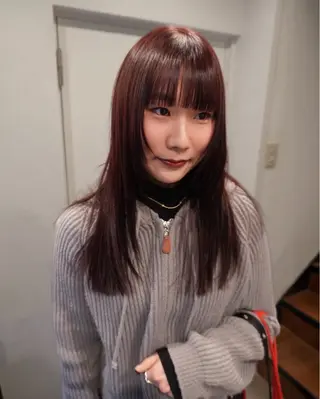 カラー レイヤー/ハイトーン ヒガシサヨのヘアスタイル