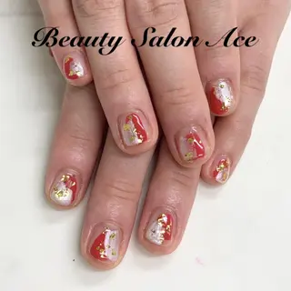 ネイル Beauty Salon Ace（ネイルサロン　エース）所属・池袋フィルイン Ace♡長さだしのネイルデザイン