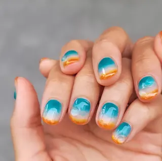 ネイル 🌲🌳🚪iiit o🌲🌳🌲のネイルデザイン