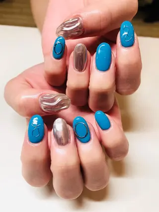ネイル いちじゅう あおいのネイルデザイン