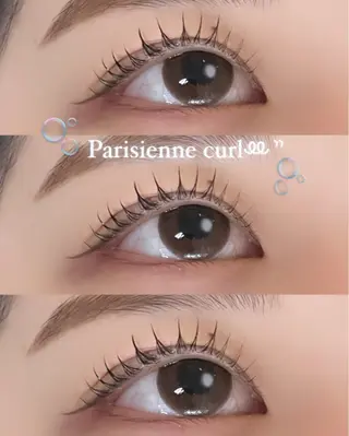 ミディアム パーマ macaron.所属・maca ron.のマツエク・マツパデザイン