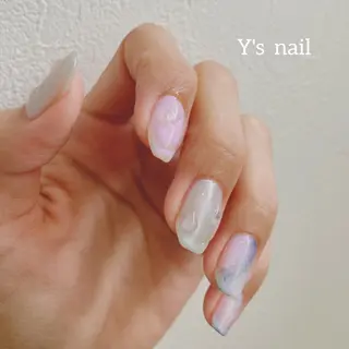 ネイル 手書きが得意🖌️ Y’s  nailのネイルデザイン