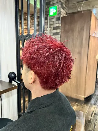 ショート HAIR SALON M Fe's 池袋所属・✨️メンズパーマ✨️ 水村 啓人のヘアスタイル