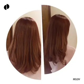 セミロング ロング カラー ✨縮毛矯正✨髪質改善 ナカシマ ユミのヘアスタイル