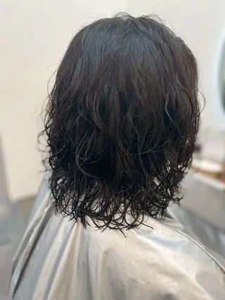 ミディアム パーマ TELA HAIR  板橋店所属・吉田 聖也のヘアスタイル