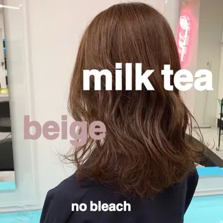 セミロング カラー GO TODAY SHAiRE SALON  原宿verno店所属・完全💗マンツーマン marinのヘアスタイル