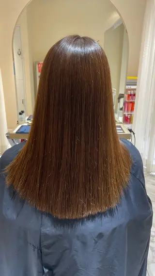 ロング マホ/日吉/髪質改善 /レイヤー/ガーリーのヘアスタイル