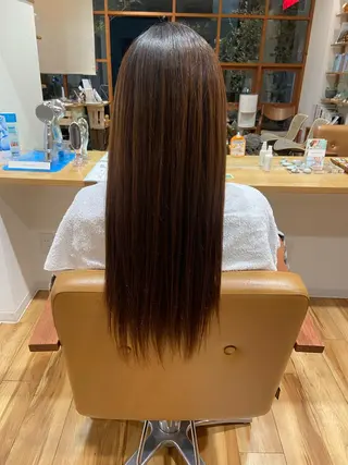 ロング 高松 莉璃のヘアスタイル