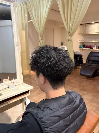 パーマ メンズ E 難波店 Rei /メンズのヘアスタイル