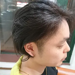 ショート メンズ ヘアーラウンジニコ所属・メンズのカットモデル 探してます🥺✨磯田のヘアスタイル