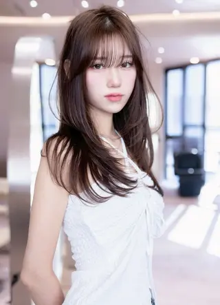 ロング カラー 渋谷🎀透明感カラー レイヤー/mikuのヘアスタイル