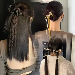 ロング 韓国レイヤー/暖色 カラー/KOTONEのヘアスタイル