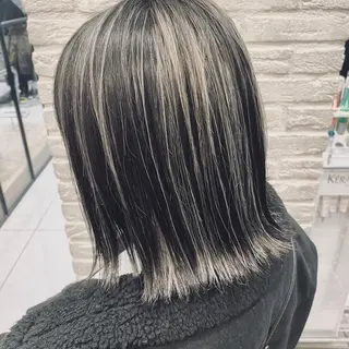 ミディアム カラー THINK SHOP KANTAのヘアスタイル