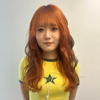 ロング カラー ハイトーン/パーマ/ メンズ / 櫻本🌐のヘアスタイル