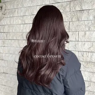 ロング カラー 透明感カラー／ 艶感カラー／RAMUのヘアスタイル