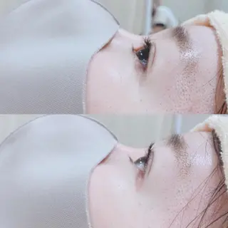 マツエク・マツパ 曲がる縮毛矯正 LIBER 　岩名のヘアスタイル