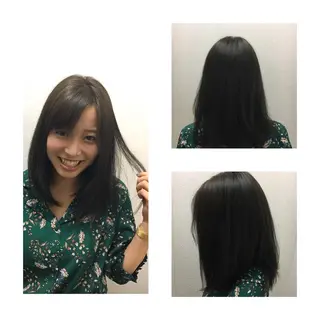 ミディアム カラー JILBLAN京都 ショート/ハイライトのヘアスタイル