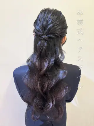 ロング times salon所属・ボウ🪞ヘアセット /マツパ/眉毛のヘアスタイル